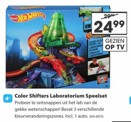 Hot Wheels   miniatuur auto folder aanbieding bij  Top1Toys - details