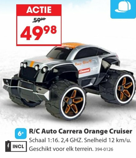 Carrera   auto met afstandsbediening folder aanbieding bij  Top1Toys - details