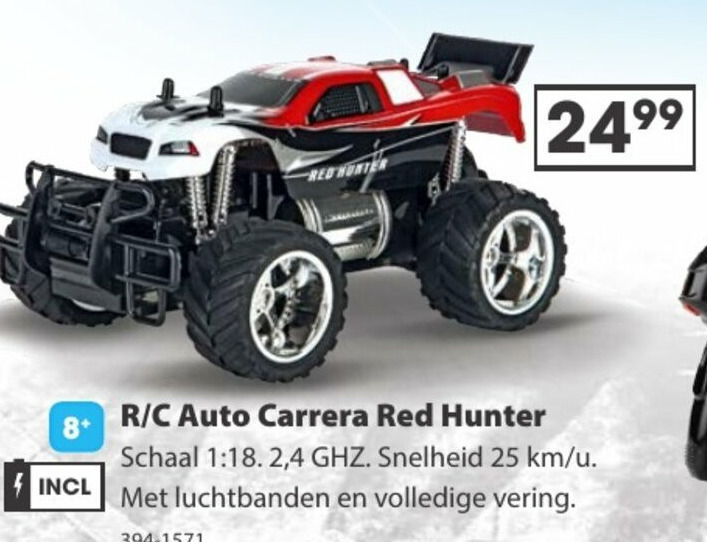 Carrera   auto met afstandsbediening folder aanbieding bij  Top1Toys - details