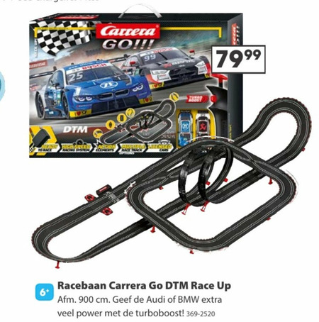 Carrera   elektrische racebaan folder aanbieding bij  Top1Toys - details