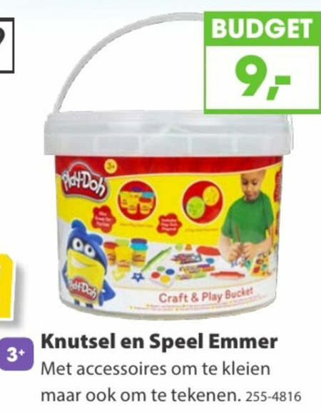 Play-Doh   kleispeelsets folder aanbieding bij  Top1Toys - details