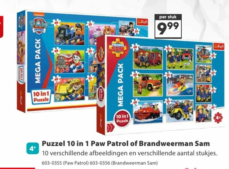 Trefl   legpuzzel folder aanbieding bij  Top1Toys - details