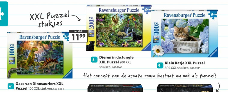 Ravensburger   legpuzzel folder aanbieding bij  Top1Toys - details