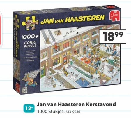 Jan van Haasteren   legpuzzel folder aanbieding bij  Top1Toys - details