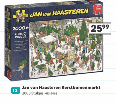 Jan van Haasteren   legpuzzel folder aanbieding bij  Top1Toys - details