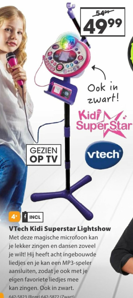 VTech   speelmicrofoon folder aanbieding bij  Top1Toys - details