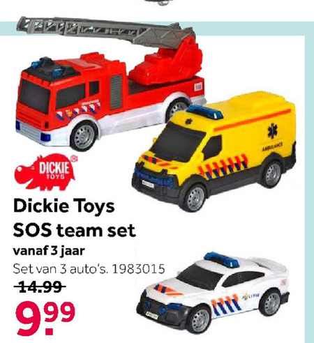 Dickie   miniatuur auto folder aanbieding bij  Intertoys - details