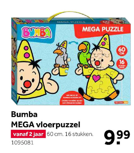 Bumba   vloerpuzzel folder aanbieding bij  Intertoys - details