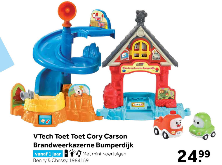 VTech   speelgarage folder aanbieding bij  Intertoys - details