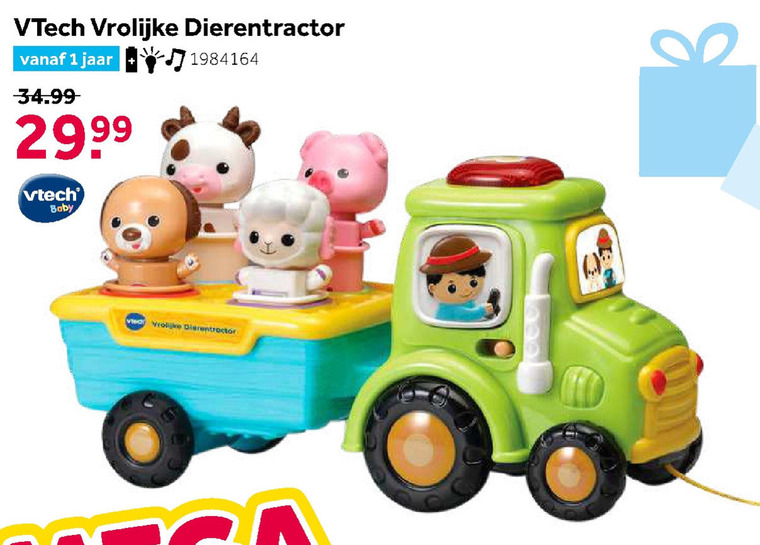 VTech   peuter- of babyspeelgoed folder aanbieding bij  Intertoys - details