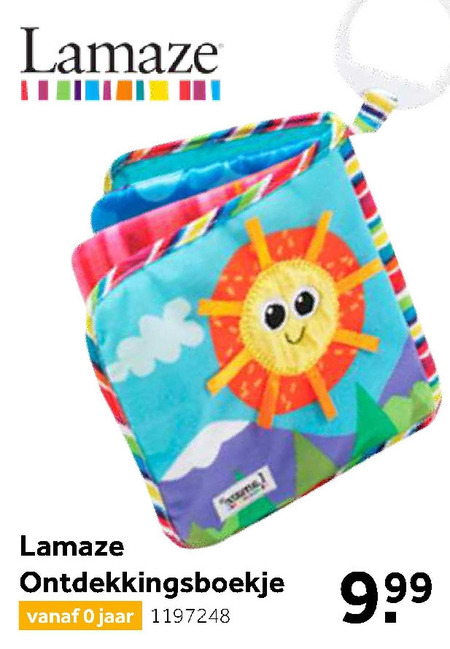 Lamaze   babyboekjes folder aanbieding bij  Intertoys - details