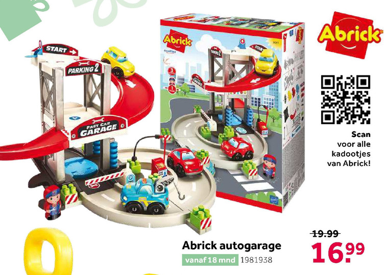 Abrick   abrick, speelgarage folder aanbieding bij  Intertoys - details