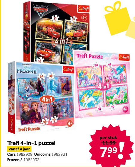 Trefl   legpuzzel folder aanbieding bij  Intertoys - details