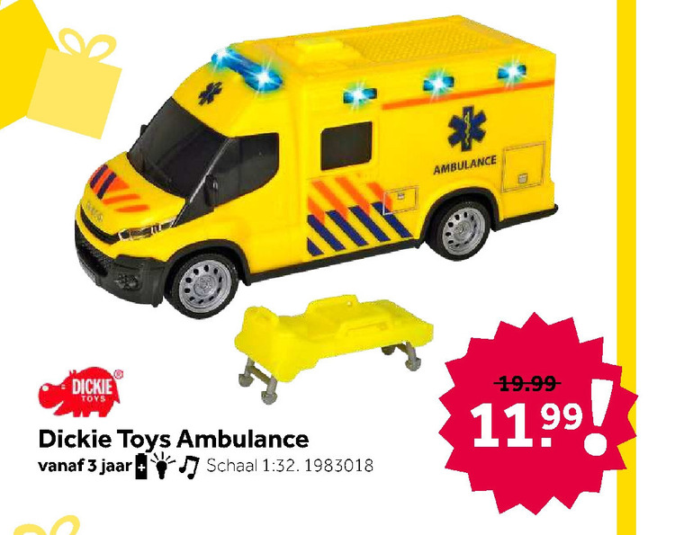 Dickie   miniatuur auto folder aanbieding bij  Intertoys - details