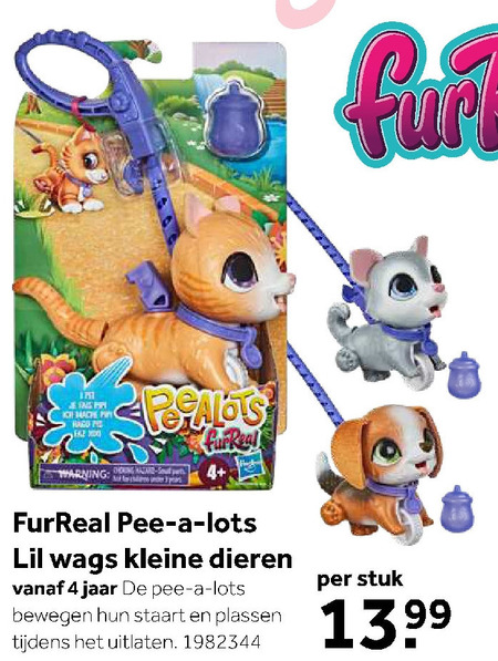 Fur Real   interactieve speelfiguur folder aanbieding bij  Intertoys - details