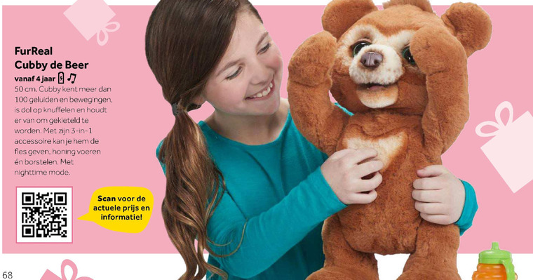 Fur Real   interactieve speelfiguur folder aanbieding bij  Intertoys - details