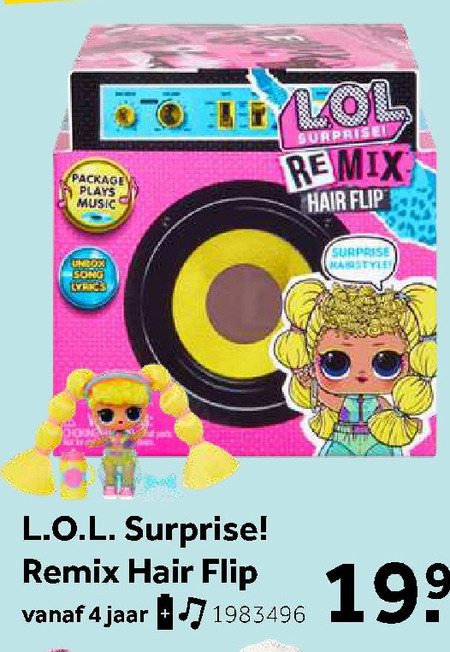 L.O.L. Surprise   poppetjes folder aanbieding bij  Intertoys - details