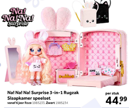 Na Na Na Surprise   poppetjes folder aanbieding bij  Intertoys - details