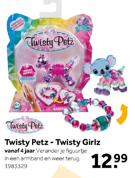 Twisty Petz   poppetjes folder aanbieding bij  Intertoys - details