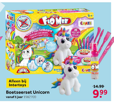 Flo Mee   kleispeelsets folder aanbieding bij  Intertoys - details