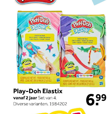 Play-Doh   kleispeelsets folder aanbieding bij  Intertoys - details