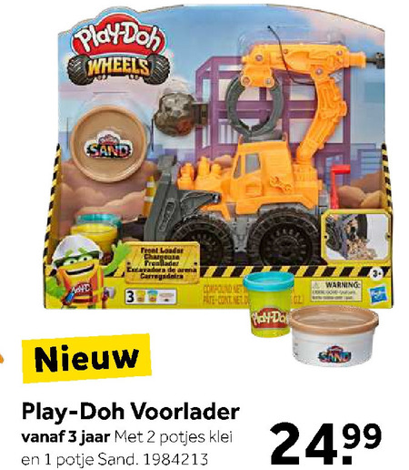 Play-Doh   kleispeelsets folder aanbieding bij  Intertoys - details