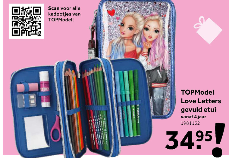 Top Model kleurset, folder aanbieding bij -