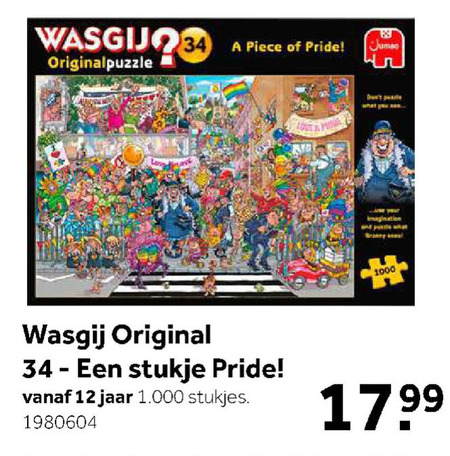 Jumbo   legpuzzel folder aanbieding bij  Intertoys - details