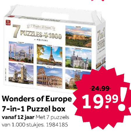 King   legpuzzel folder aanbieding bij  Intertoys - details