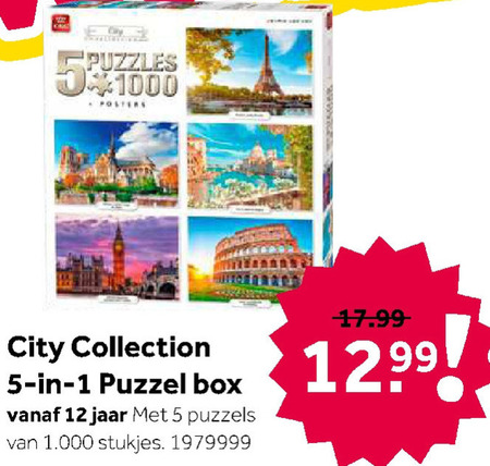 King   legpuzzel folder aanbieding bij  Intertoys - details