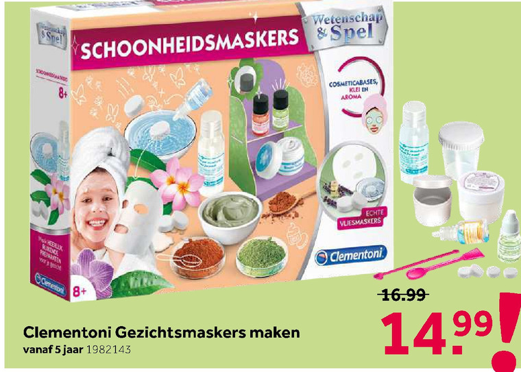 Clementoni   onderzoeksdoos folder aanbieding bij  Intertoys - details