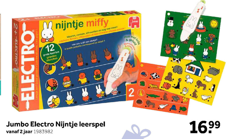 Nijntje   leerspelletje folder aanbieding bij  Intertoys - details