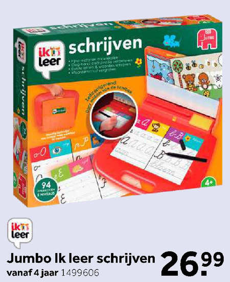 Jumbo   leerspelletje folder aanbieding bij  Intertoys - details