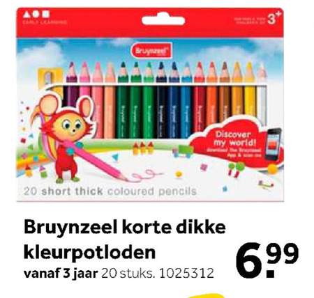 Bruynzeel   kleurpotloden folder aanbieding bij  Intertoys - details