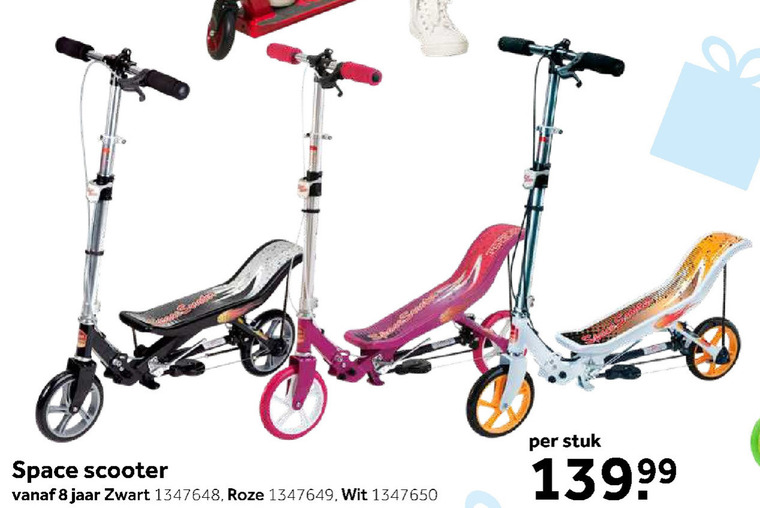 labyrint in het geheim nevel SpaceScooter kinderstep folder aanbieding bij Intertoys - details