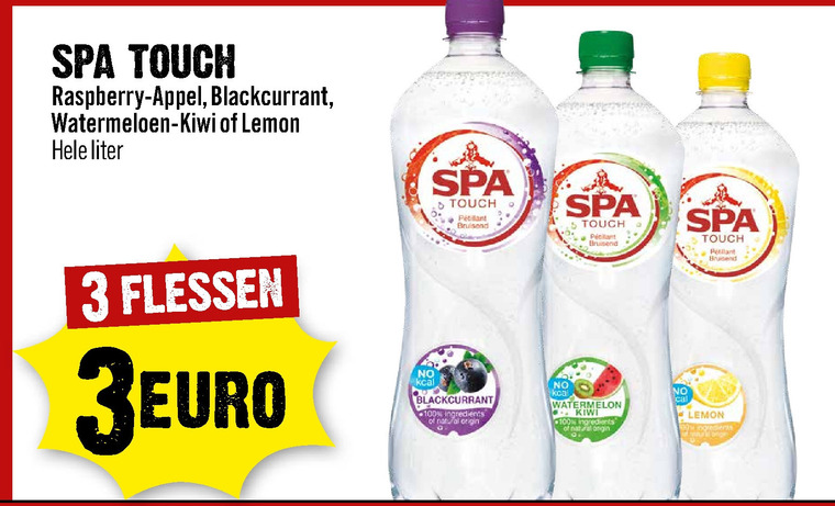 Spa en Fruit   fruitdrank folder aanbieding bij  Dirck III - details