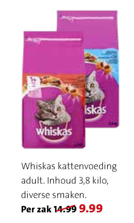 Whiskas   kattenvoer folder aanbieding bij  Intratuin - details