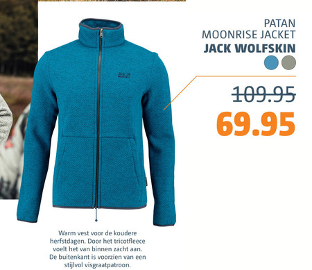 Jack Wolfskin   dames vest folder aanbieding bij  Bever - details