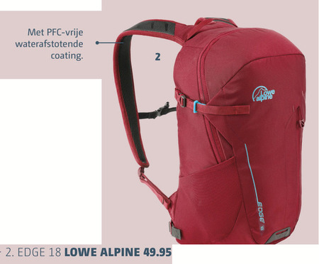 Lowe Alpine   rugtas folder aanbieding bij  Bever - details