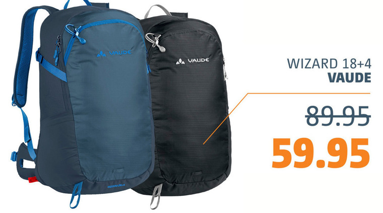 Vaude   rugtas folder aanbieding bij  Bever - details