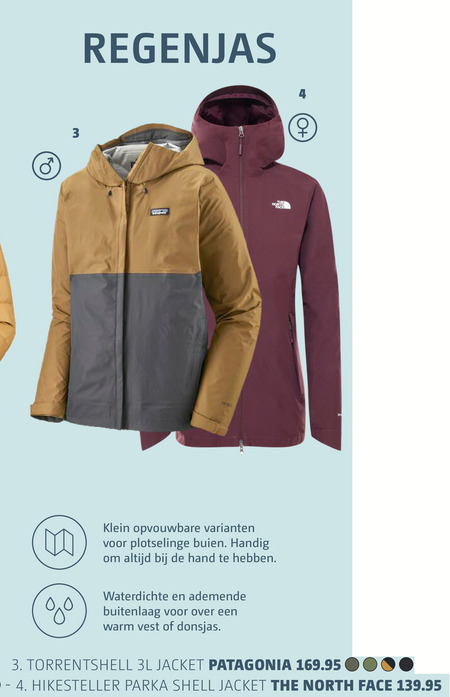 Patagonia   damesjas, herenjas folder aanbieding bij  Bever - details