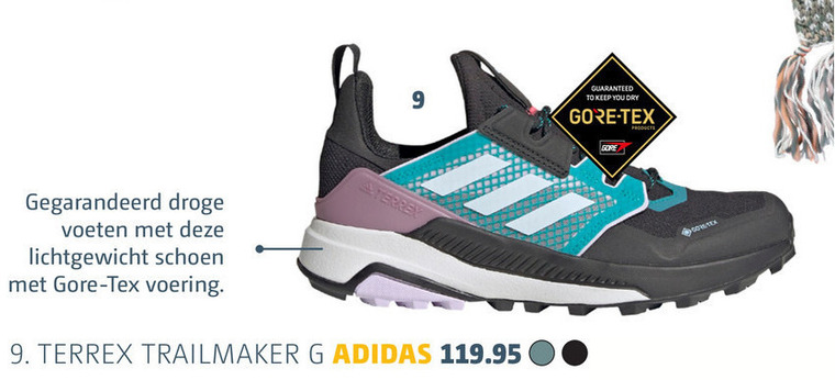 Adidas   wandelschoenen folder aanbieding bij  Bever - details