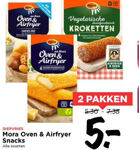 Mora   snack, kroket folder aanbieding bij  Vomar - details