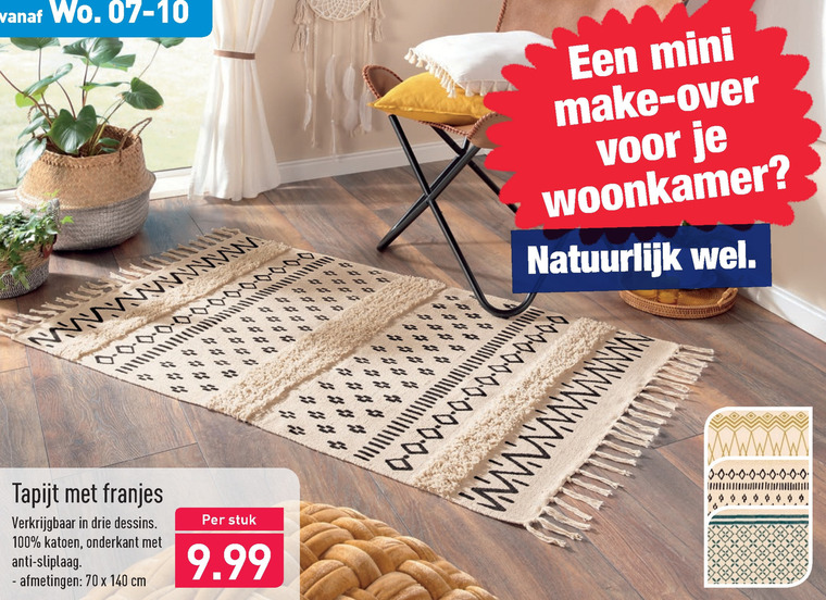 Kleuterschool Zinloos Vouwen vloerkleed folder aanbieding bij Aldi - details