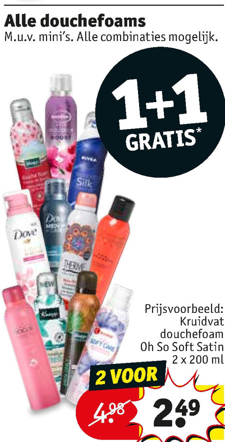 Therme   douchegel folder aanbieding bij  Kruidvat - details