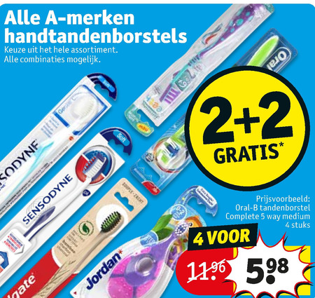 Alle merken   tandenborstel folder aanbieding bij  Kruidvat - details