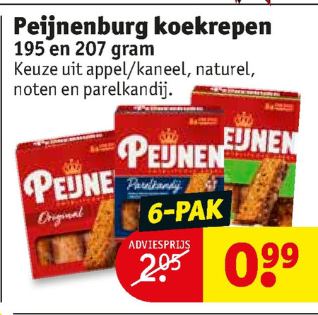 Peijnenburg   ontbijtkoekreep folder aanbieding bij  Kruidvat - details