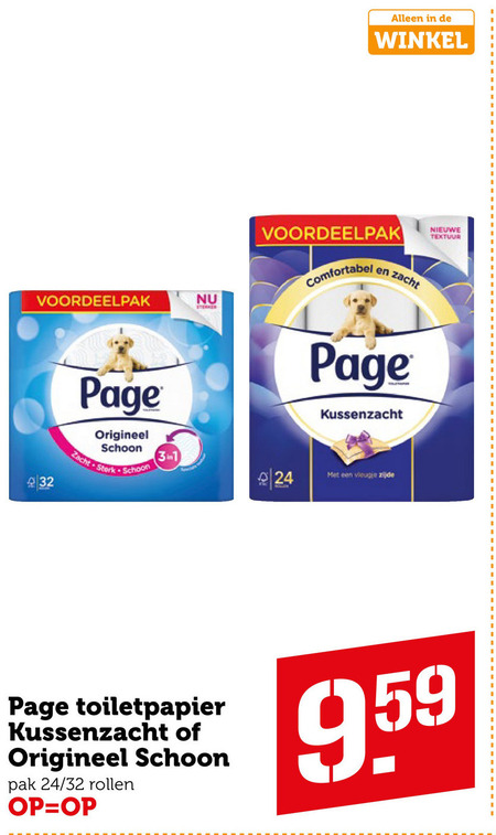 Page   toiletpapier folder aanbieding bij  Coop - details