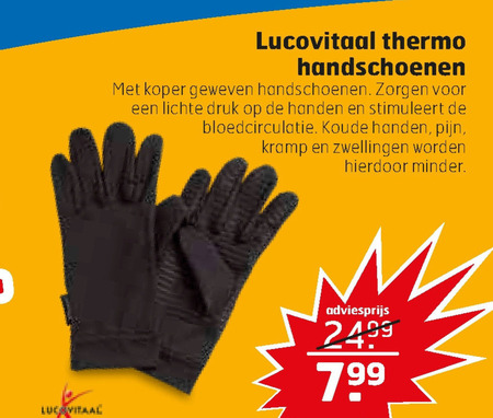 Lucovitaal   dameshandschoenen folder aanbieding bij  Trekpleister - details