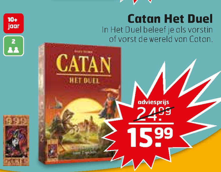 Kolonisten van Catan   spelletje folder aanbieding bij  Trekpleister - details